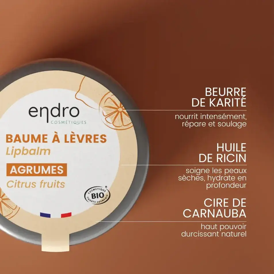 Baume à Lèvres "Agrumes"