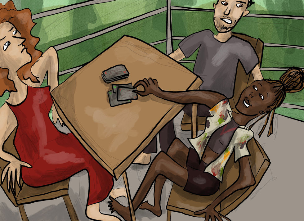 Karten spielen