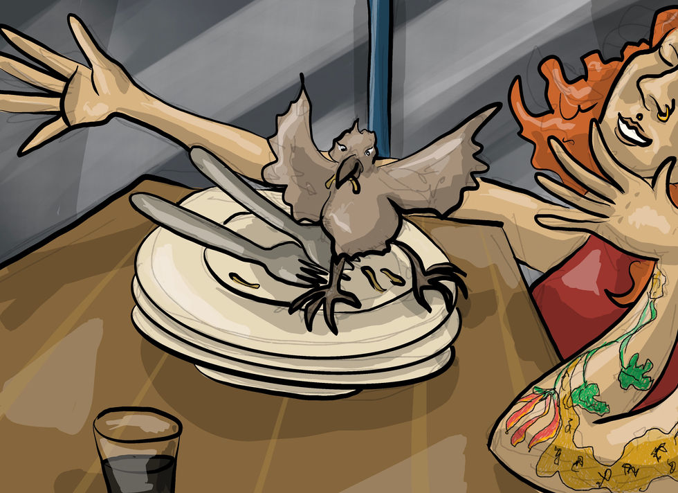 Besuch im Restaurant