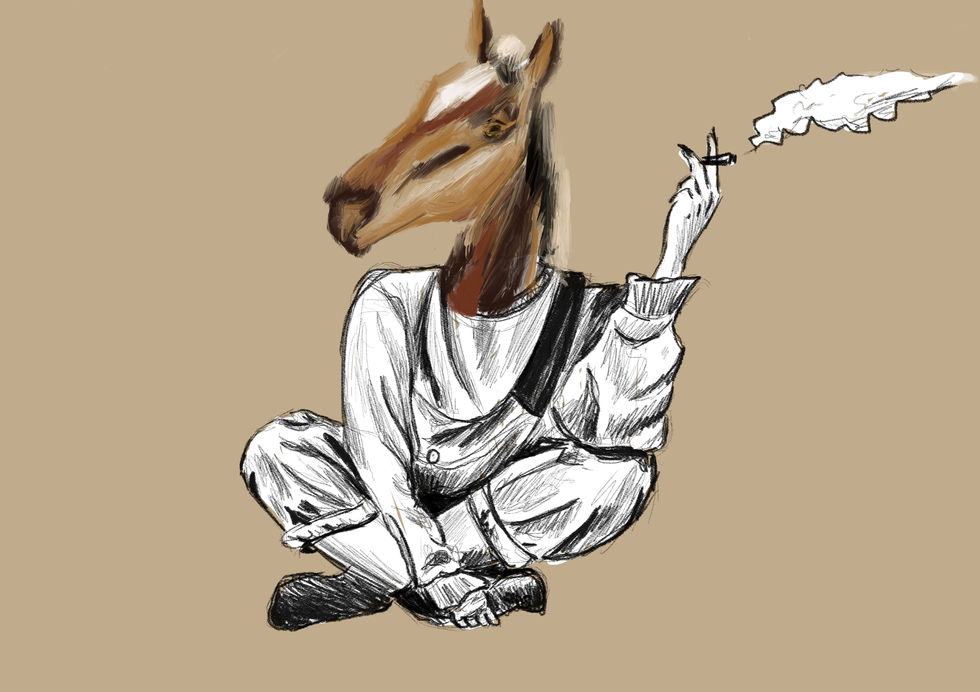 Pferdemädchen
