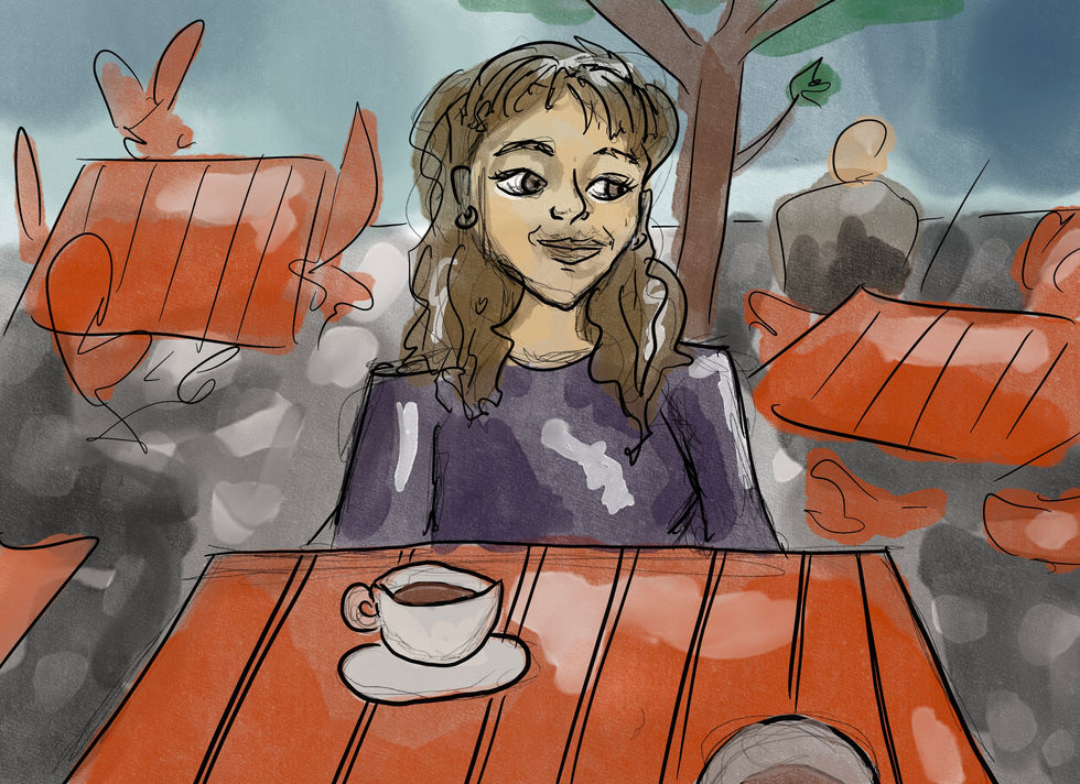 Im Café