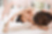 Portrait, mirror or child stretching in ballet class for training or learning flexibility 