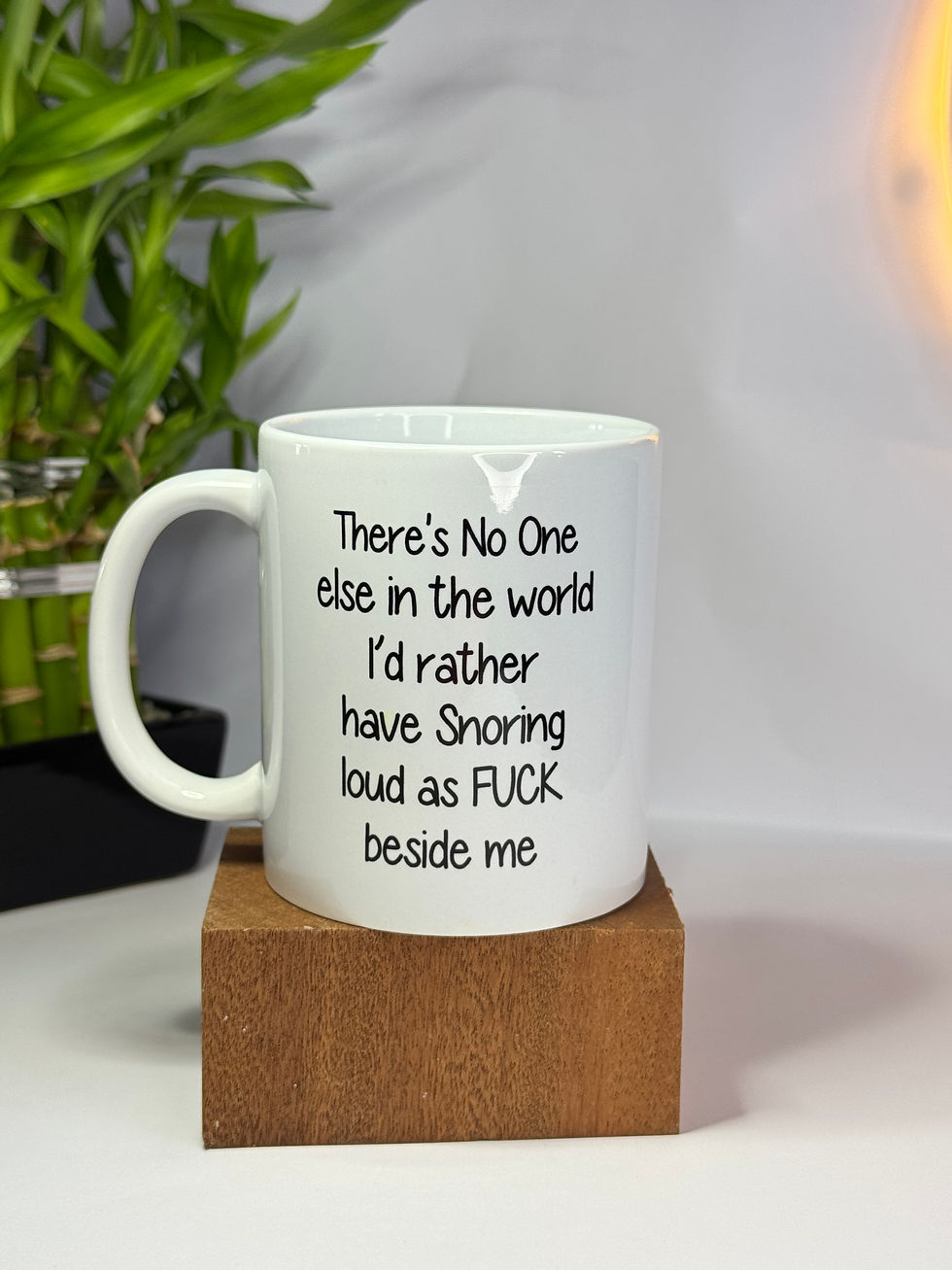 Thumbnail: Funny Snoring Quote Ceramic Mug