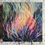 Thumbnail: Grassy Flame - cradled panel, 12x12"