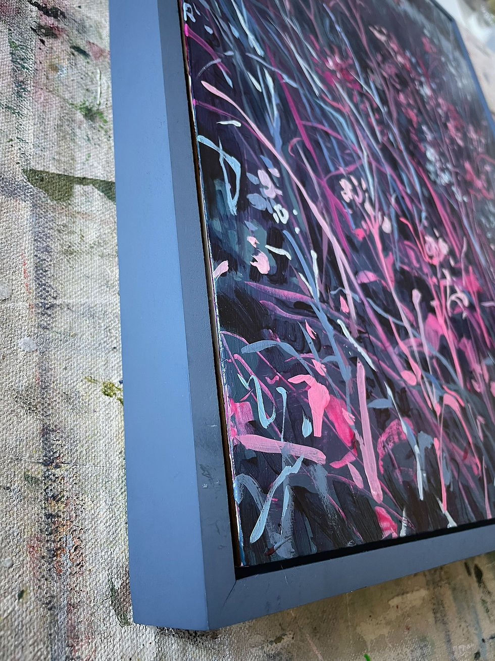 Thumbnail: Favourite Song - framed cradled wood, 16x12"