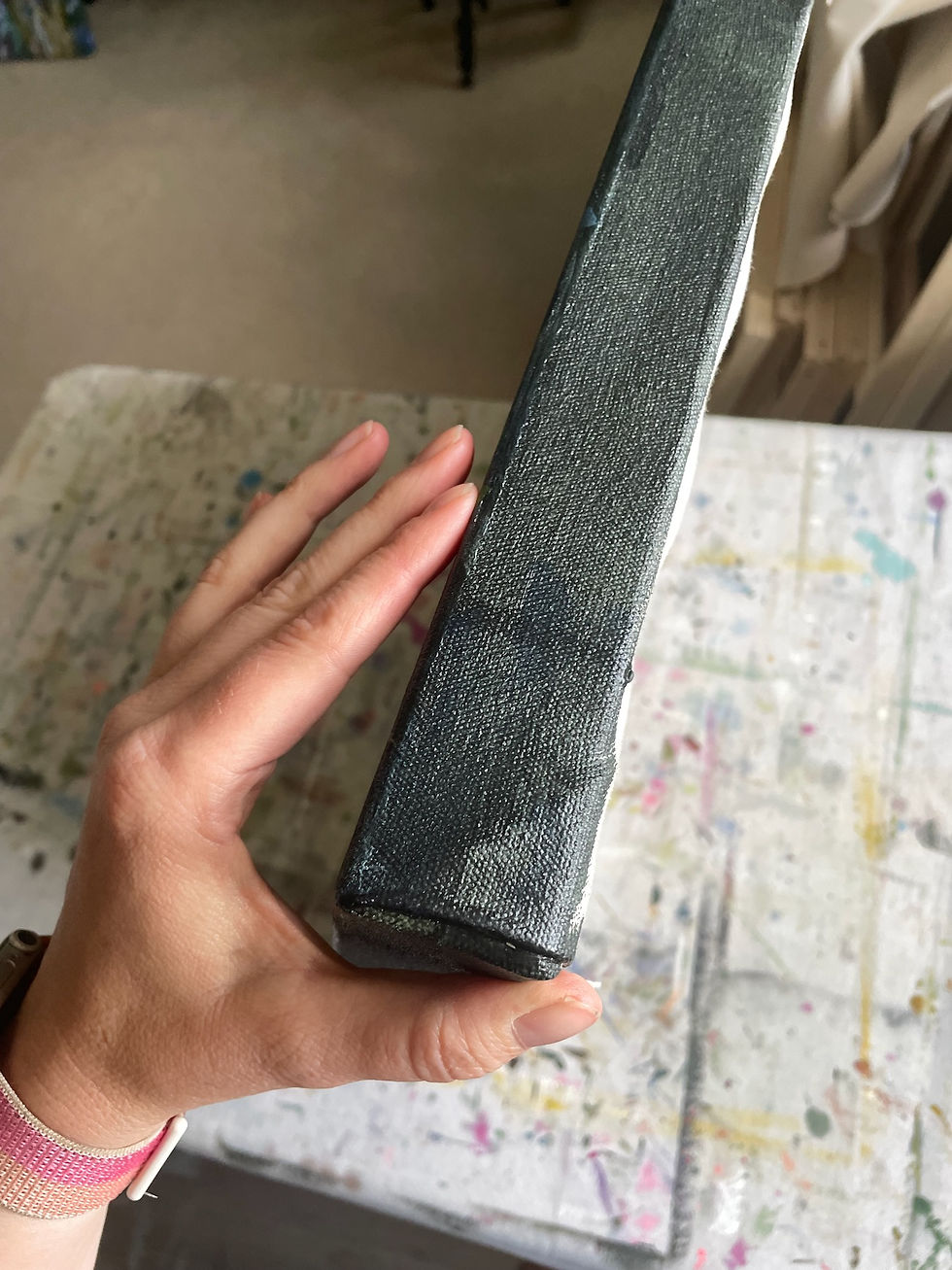 Thumbnail: When I Close My Eyes - canvas, 24x20"