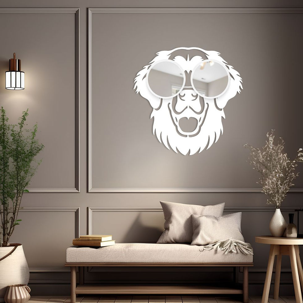 Thumbnail: Cool Dogz Wall Mirror
