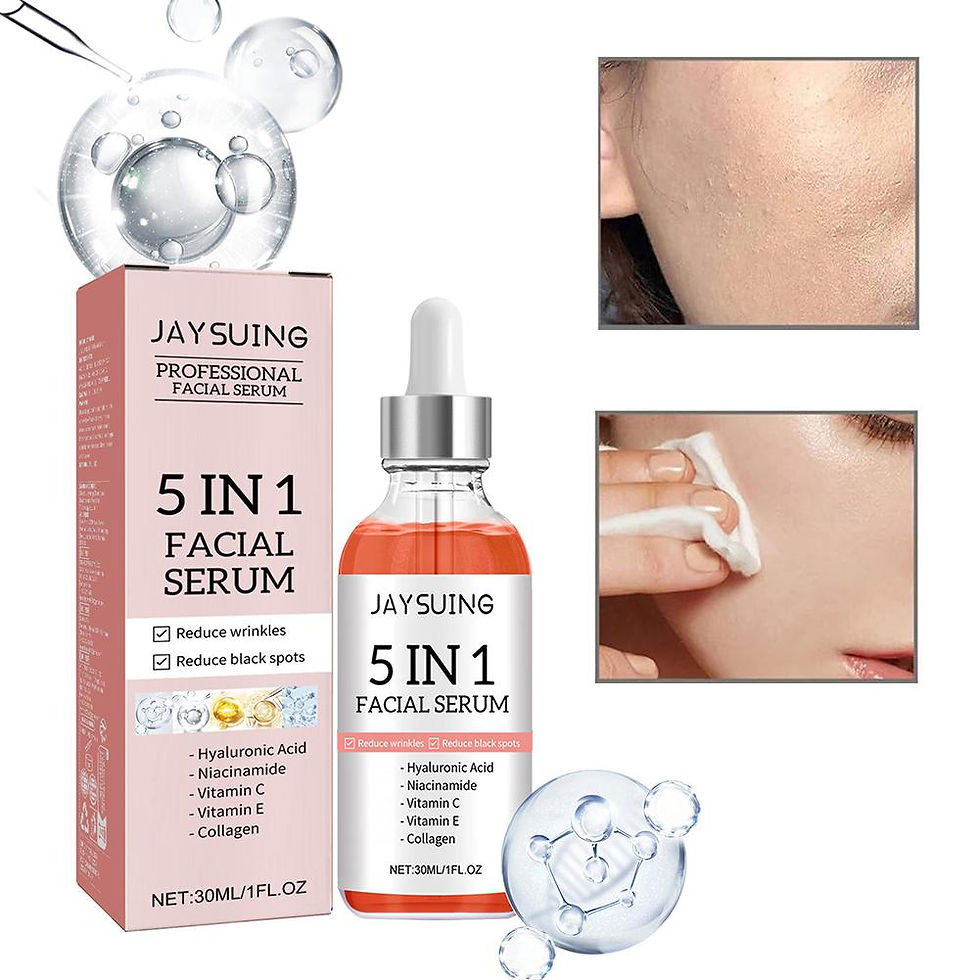 Thumbnail: 5 In 1 Fade fine lines Firming Face Serum Moisturizing brightning Vitamin C Hyal