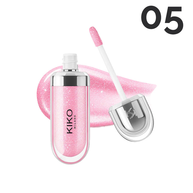 Thumbnail: New Kiko 3D Hydra LipGloss Non-fading Waterproof Blusher Moisturizing Shimmer Ma
