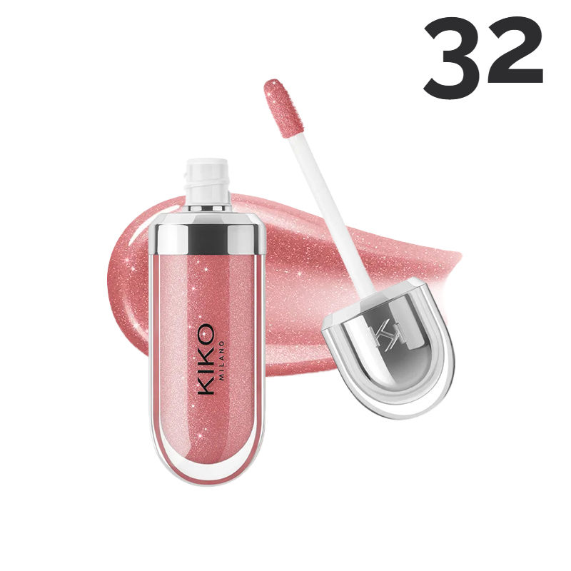 Thumbnail: New Kiko 3D Hydra LipGloss Non-fading Waterproof Blusher Moisturizing Shimmer Ma