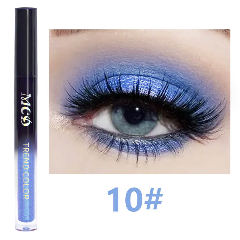 Thumbnail: 13-Shade Waterproof Liquid Eyeshadow Palette - High Shine  Long-Lasting & Smudge
