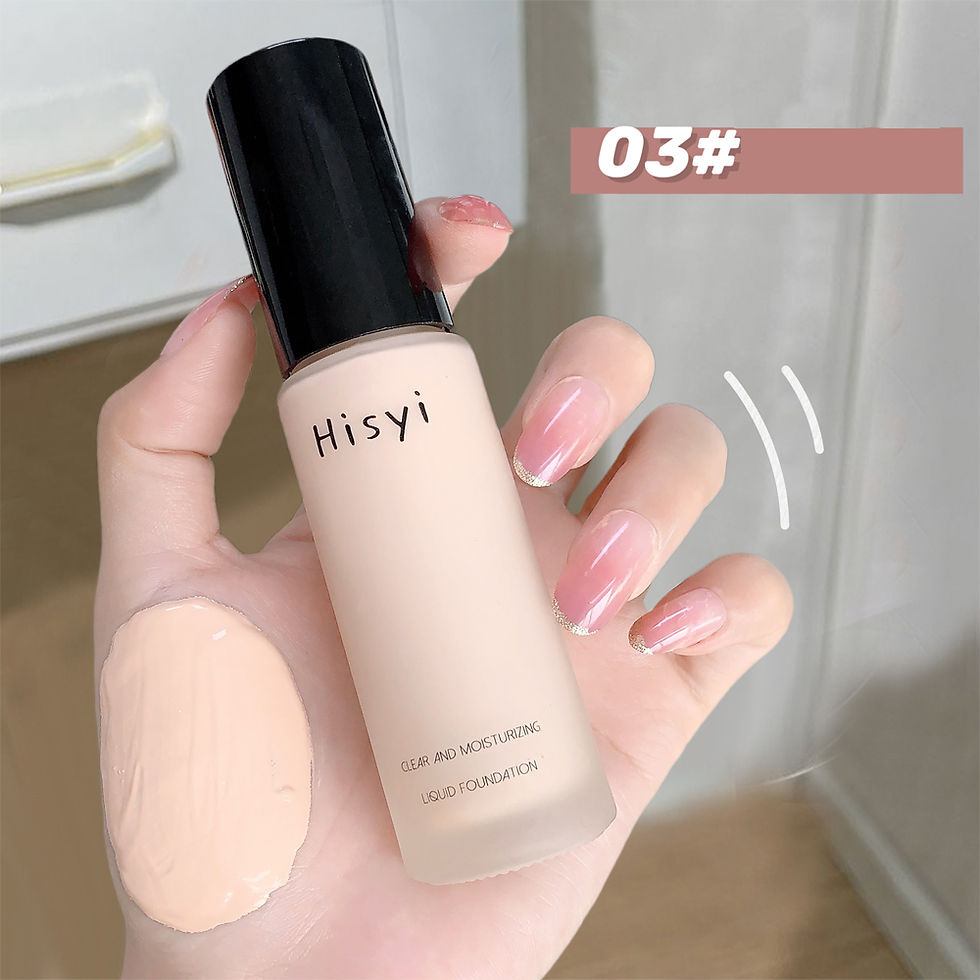 Thumbnail: Liquid foundation naturally covers flaws without sticking powder, plain face cre
