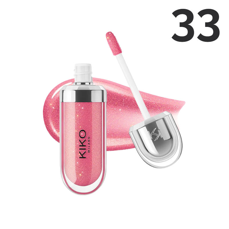 Thumbnail: New Kiko 3D Hydra LipGloss Non-fading Waterproof Blusher Moisturizing Shimmer Ma