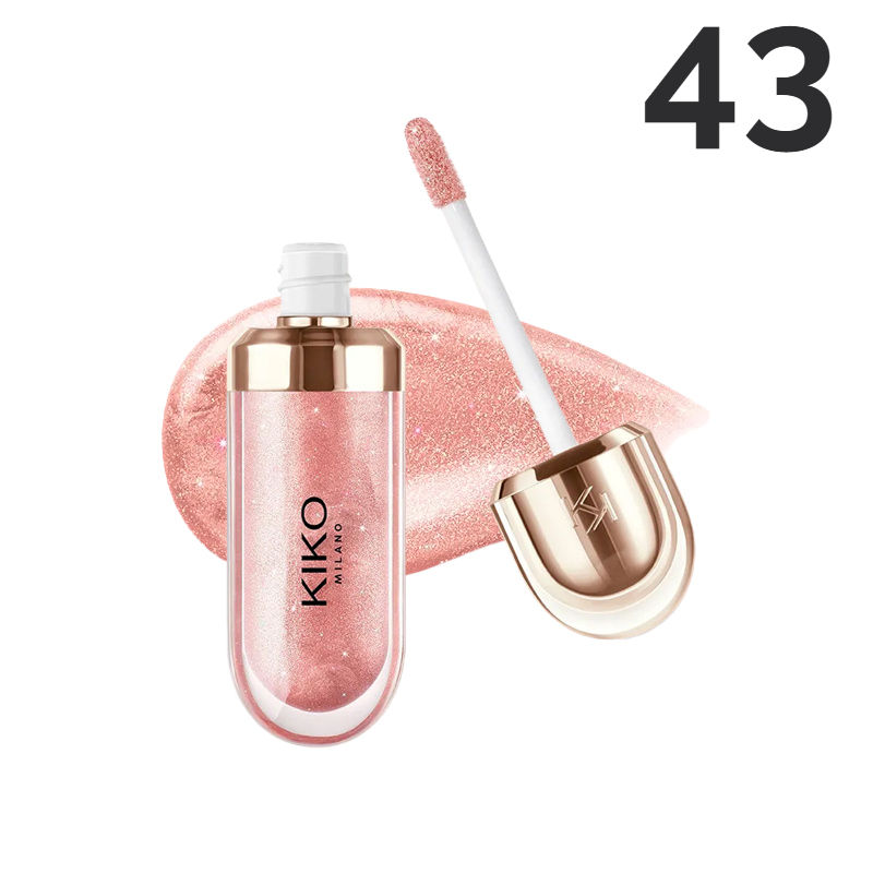 Thumbnail: New Kiko 3D Hydra LipGloss Non-fading Waterproof Blusher Moisturizing Shimmer Ma