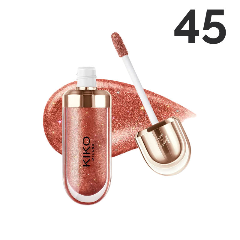 Thumbnail: New Kiko 3D Hydra LipGloss Non-fading Waterproof Blusher Moisturizing Shimmer Ma