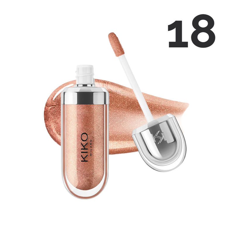Thumbnail: New Kiko 3D Hydra LipGloss Non-fading Waterproof Blusher Moisturizing Shimmer Ma