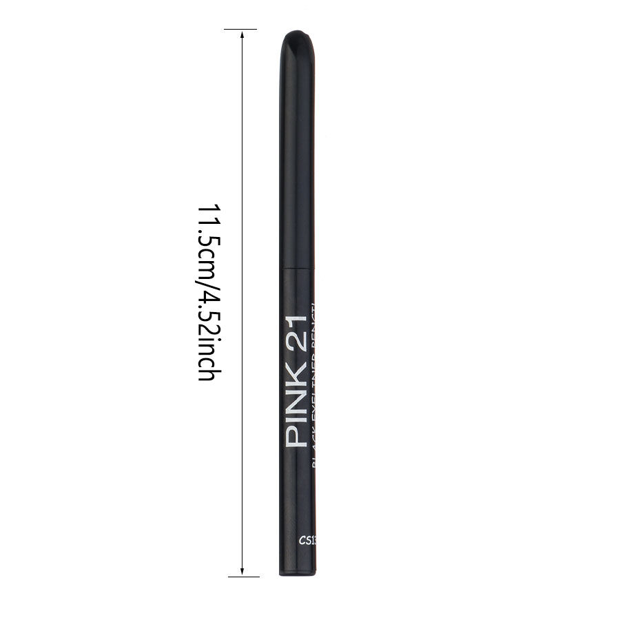 Thumbnail: 5Pcs Black Eyeliner Pencil Set - Waterproof, Long-Wearing, Easy Twist-up Applica