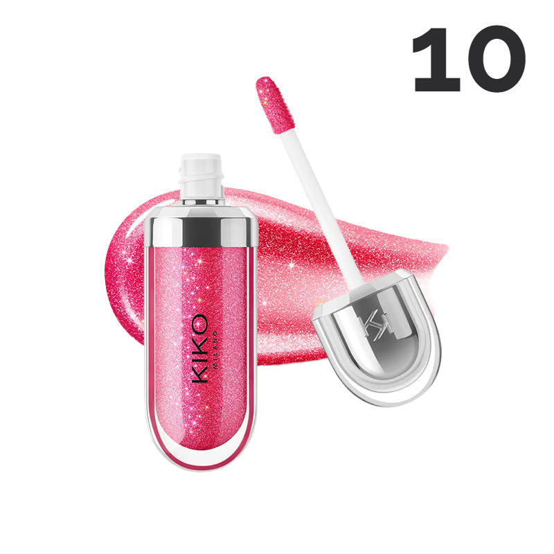 Thumbnail: New Kiko 3D Hydra LipGloss Non-fading Waterproof Blusher Moisturizing Shimmer Ma