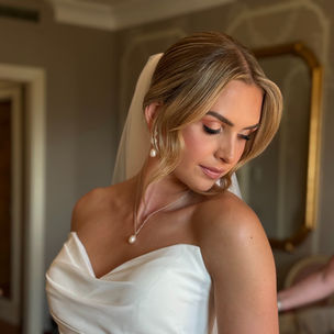 Destination wedding bridal beauty in Tuscany countryside estate