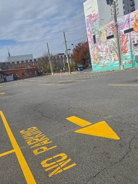 Can a Parking Lot Striping Contractor Paint in the Winter?