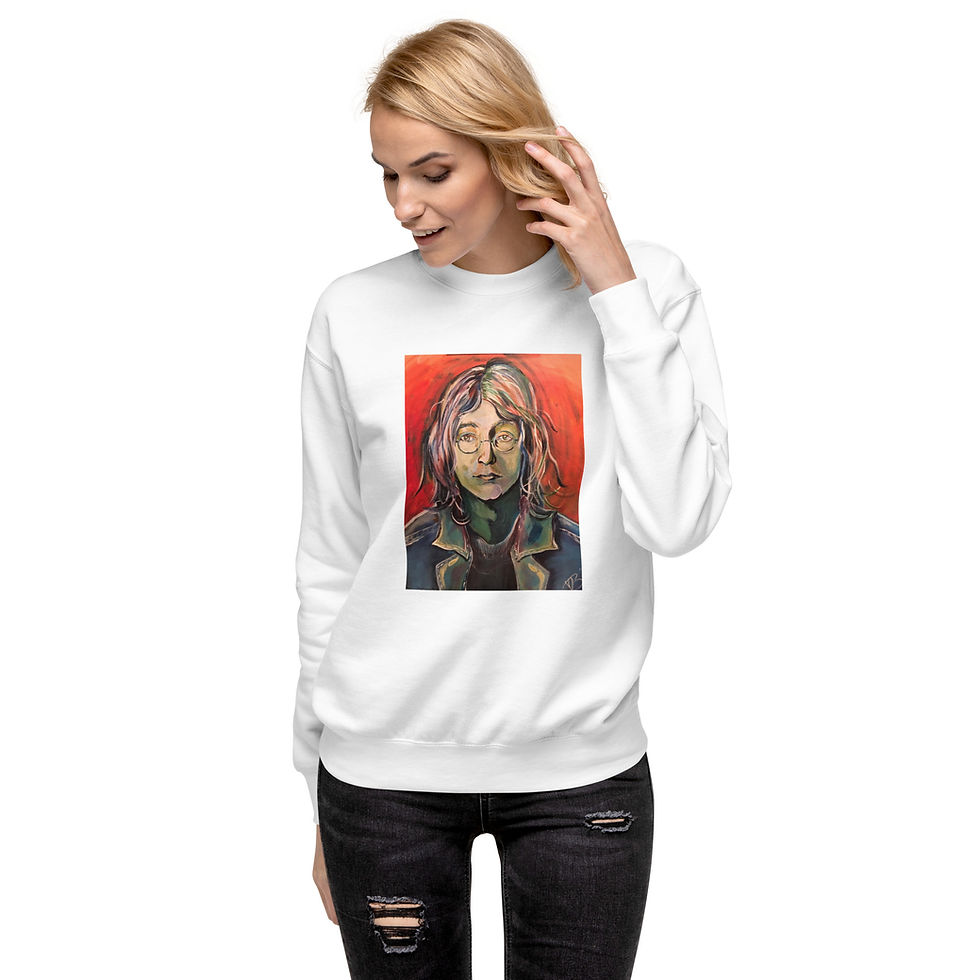 Miniatura: John Lennon Unisex Premium Sweatshirt