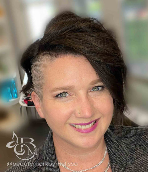 Holly G. Bixie Undercut Short Bob Cut, Over 40