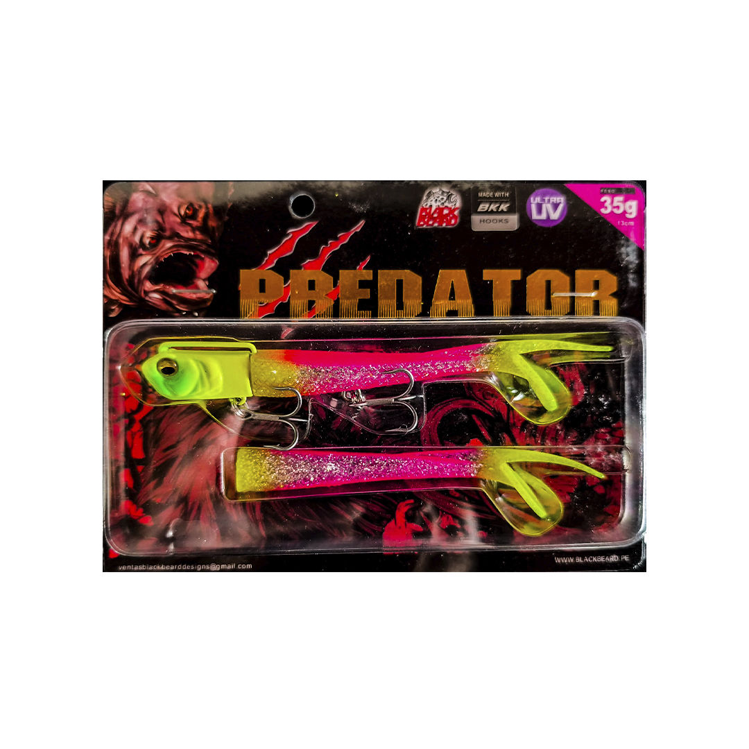 VINILO PREDATOR 35gr UV BKK UA