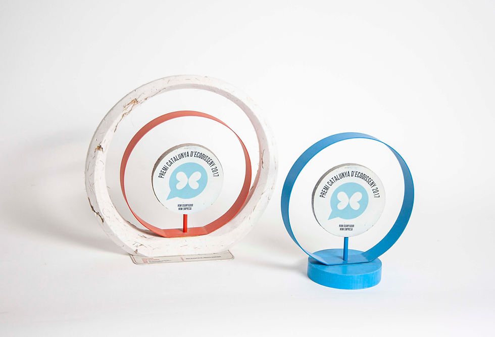 2 categorias Trofeos Premi Catalunya d'Ecodisseny 2017