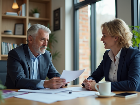 advisors talking to client about Secure Act 2.0