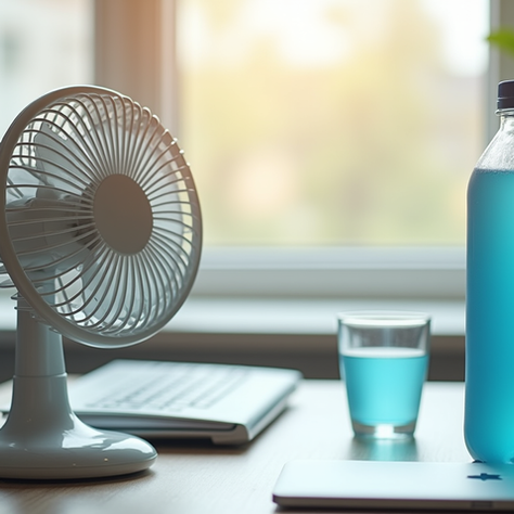 5 ways to manage hot flushes at work