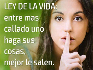 Guarda silencio y llega más rápido