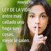 Guarda silencio y llega más rápido