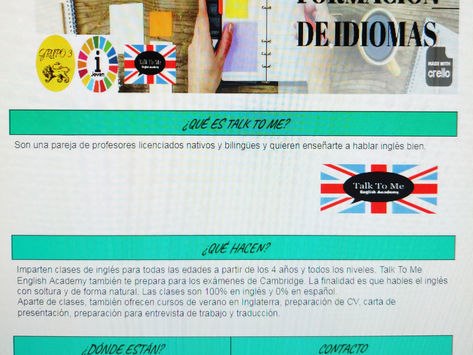 Ficha Informativa Cursos de Formación de Idiomas