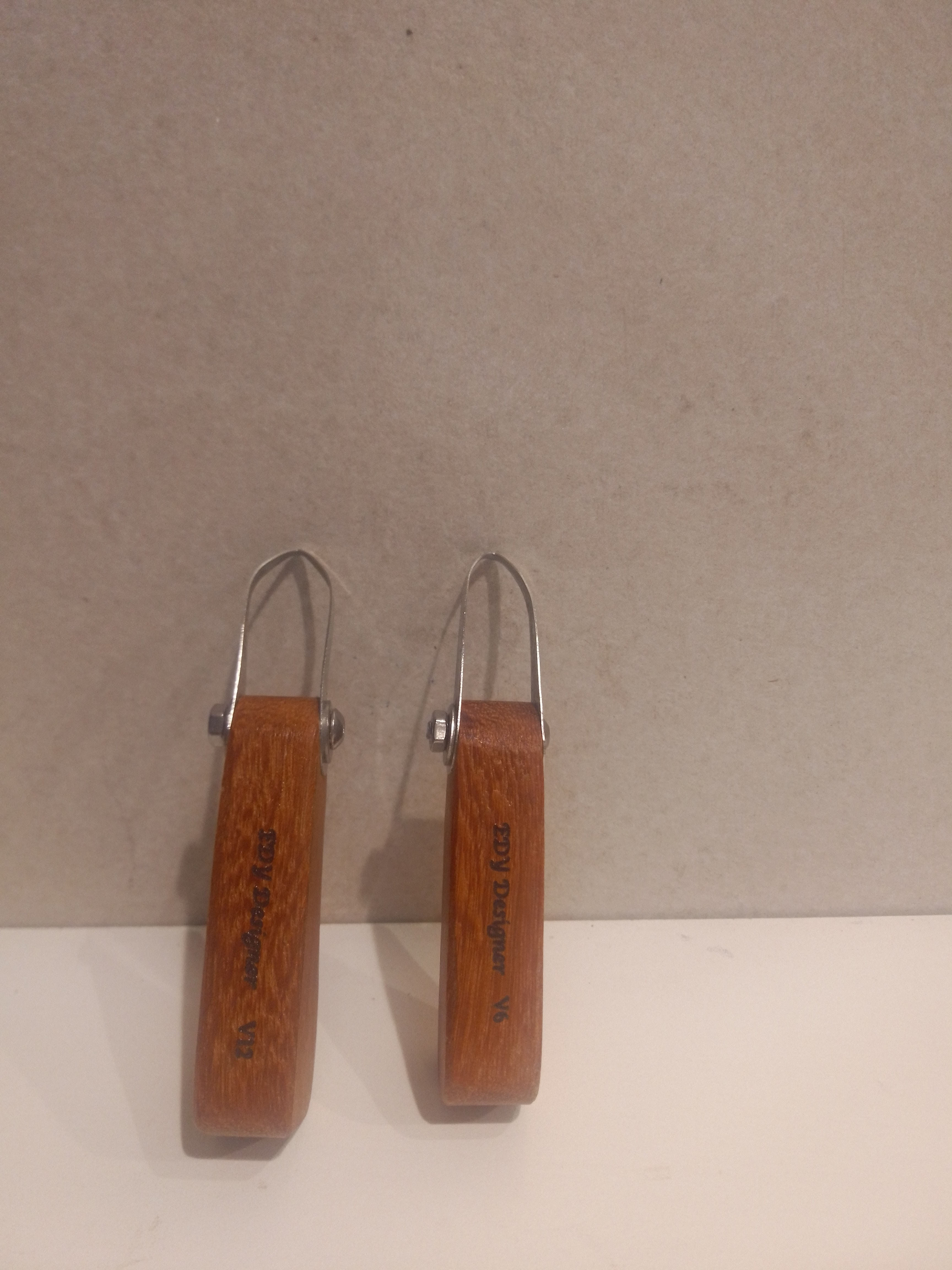 Kit 2 Ferramenta de escultura (Ponta Curva Tipo "V" )