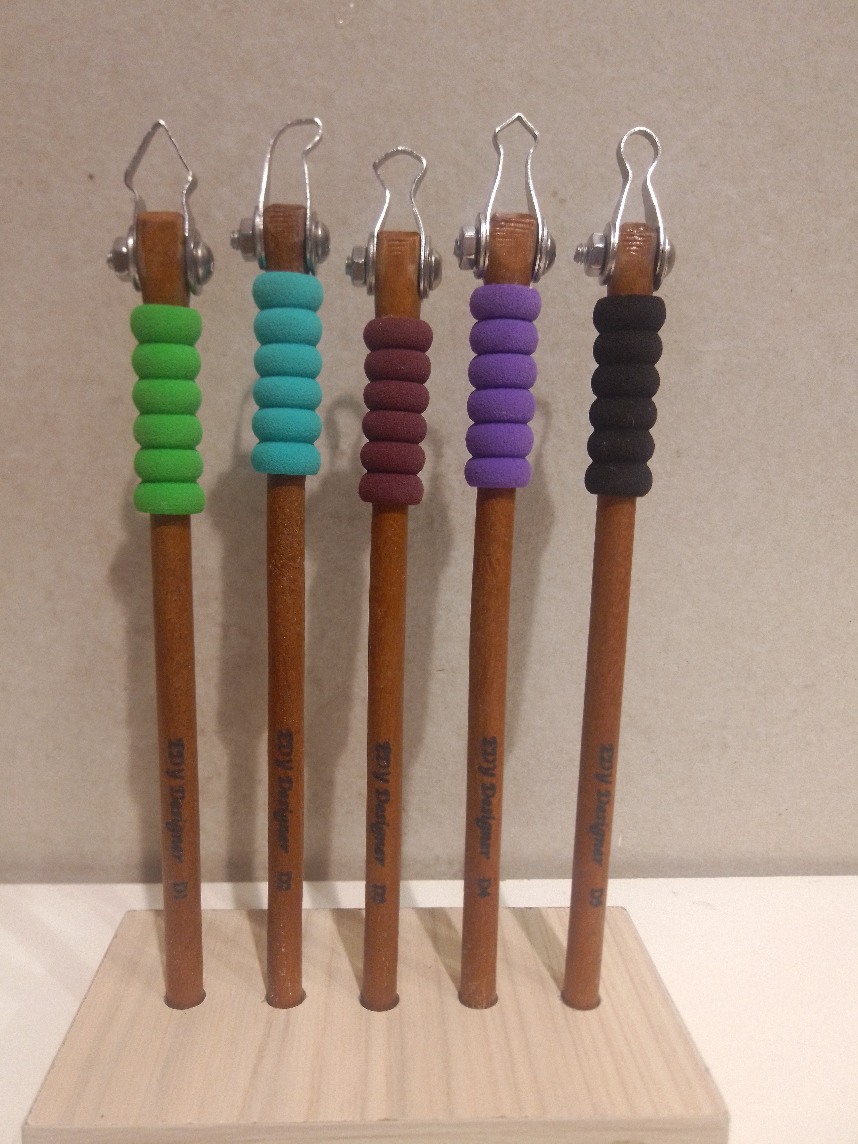 Kit 5 Ferramentas de escultura (Ponta Diversas 2mm)