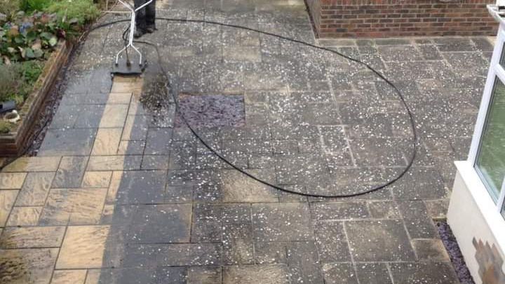 pressure cleaning driveway patio sealant revive pressure cleaning weymouth portland