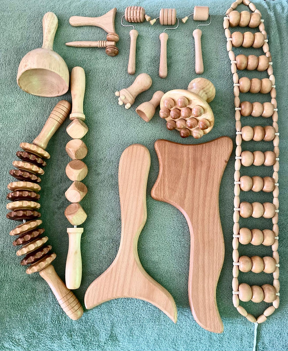 Wood Maderotherapy Therapy Massage Portland Seaweed Spa Dorset