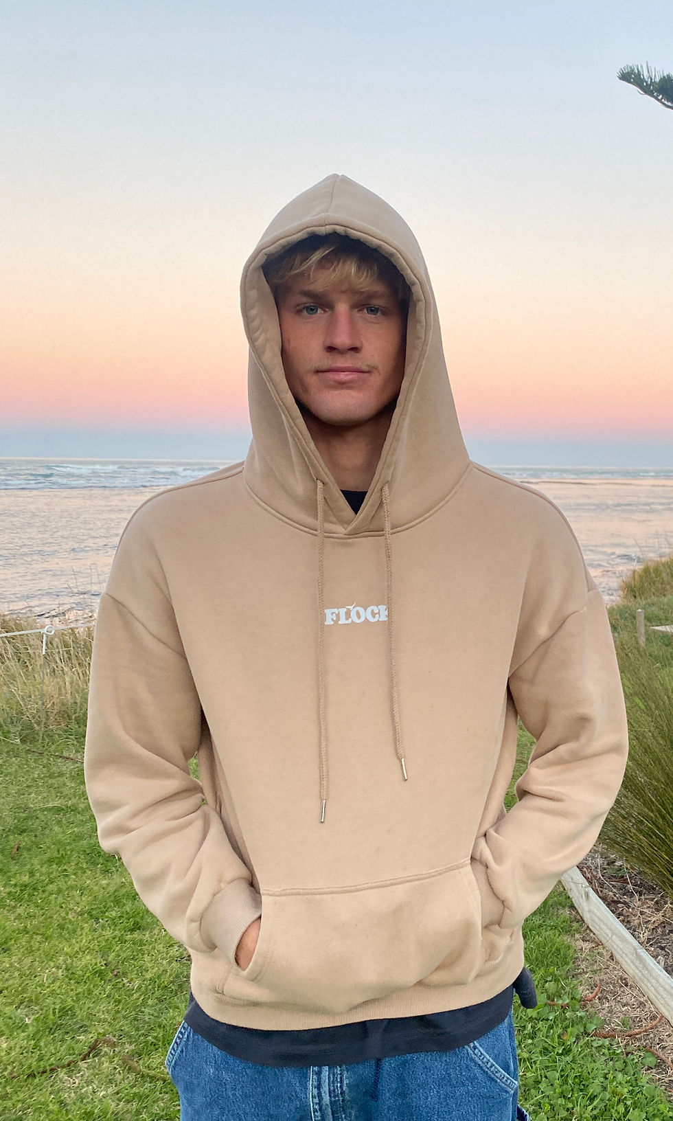 Thumbnail: eco hoodie - sand