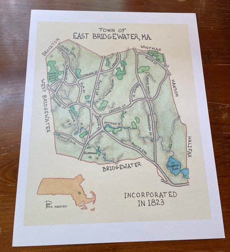 River S Edge Map East Bridgewater Oldbridgewater