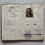 Thumbnail: WW2 Italy 1942 passport issued at Stuttgart for a worker at Robert Bosh GmbH 