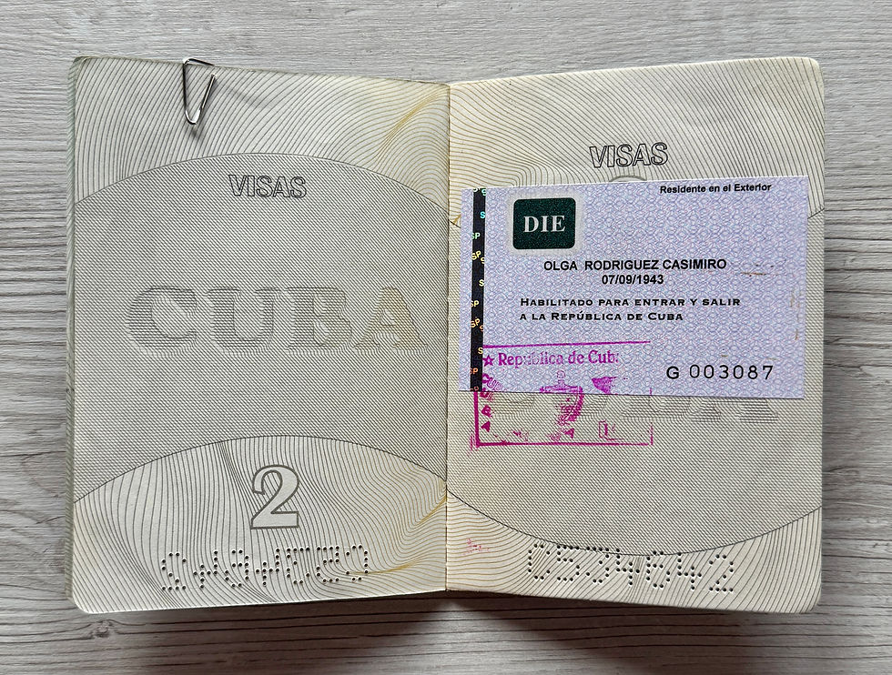 Thumbnail: Caribbean 2004-2010 pre-biometric passport w/ US entry stamp