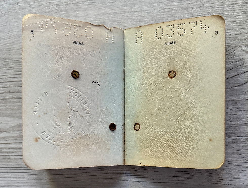 Thumbnail: Seychelles 1981-1986 passport ++MEGA RARE++