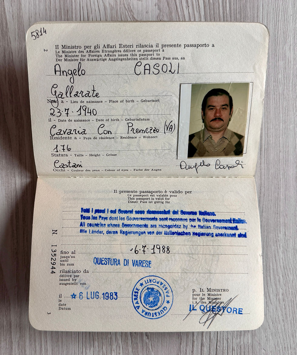Thumbnail: Italy 1983-1988 passport +MINT CONDITION & UNUSED+