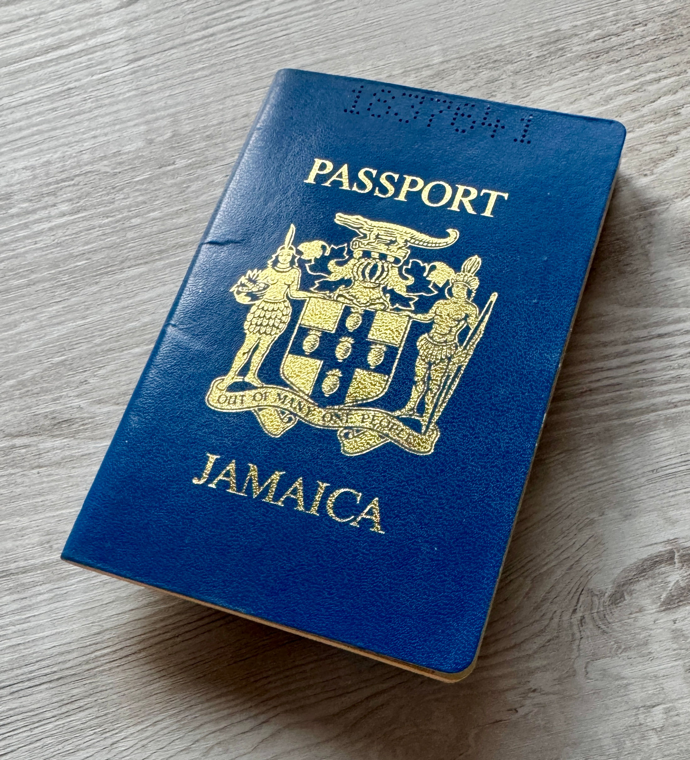 Jamaica 1994-2004 passport, w/ travel to US