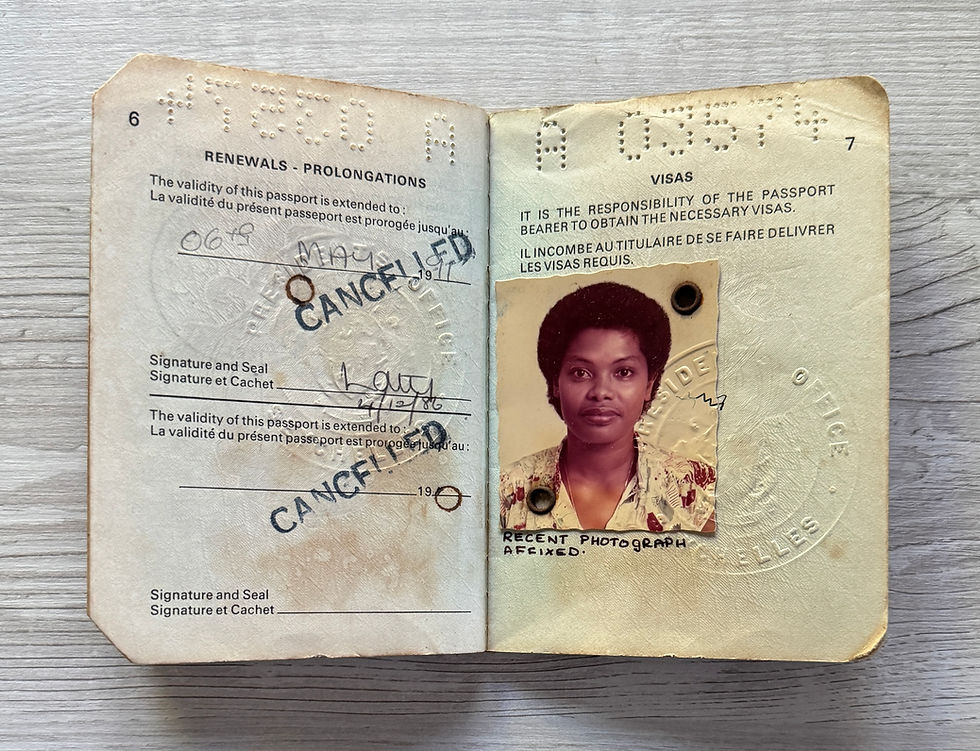 Thumbnail: Seychelles 1981-1986 passport ++MEGA RARE++