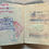 Thumbnail: Belgium 1987 passport with a few visas