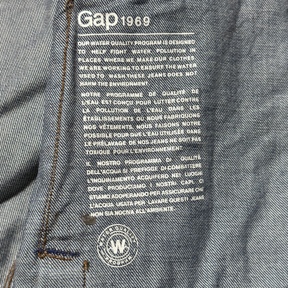 サムネイル： 80`s Gap denim jacket