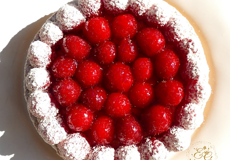 tarte aux framboises