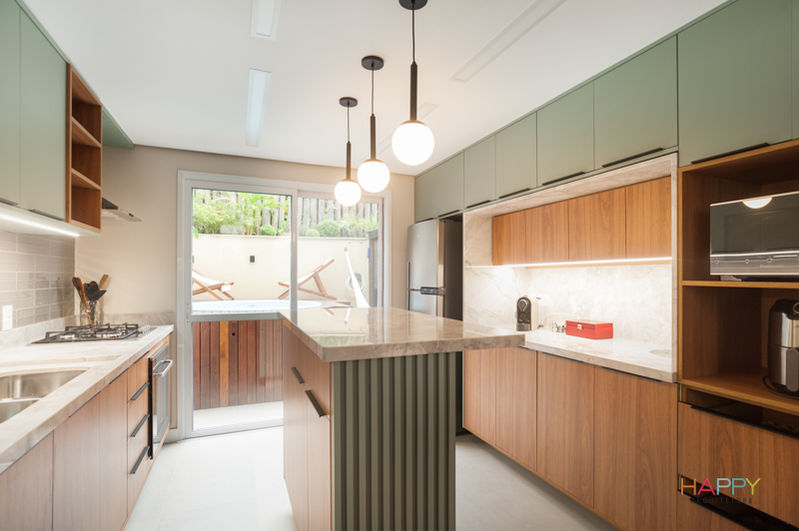 Reforma e decoração de interiores de casa completa, cozinha, quarto, suíte, pátio, área gourmet, banheiro, lavabo| Happy Arquitetura - Arquiteto Porto Alegre