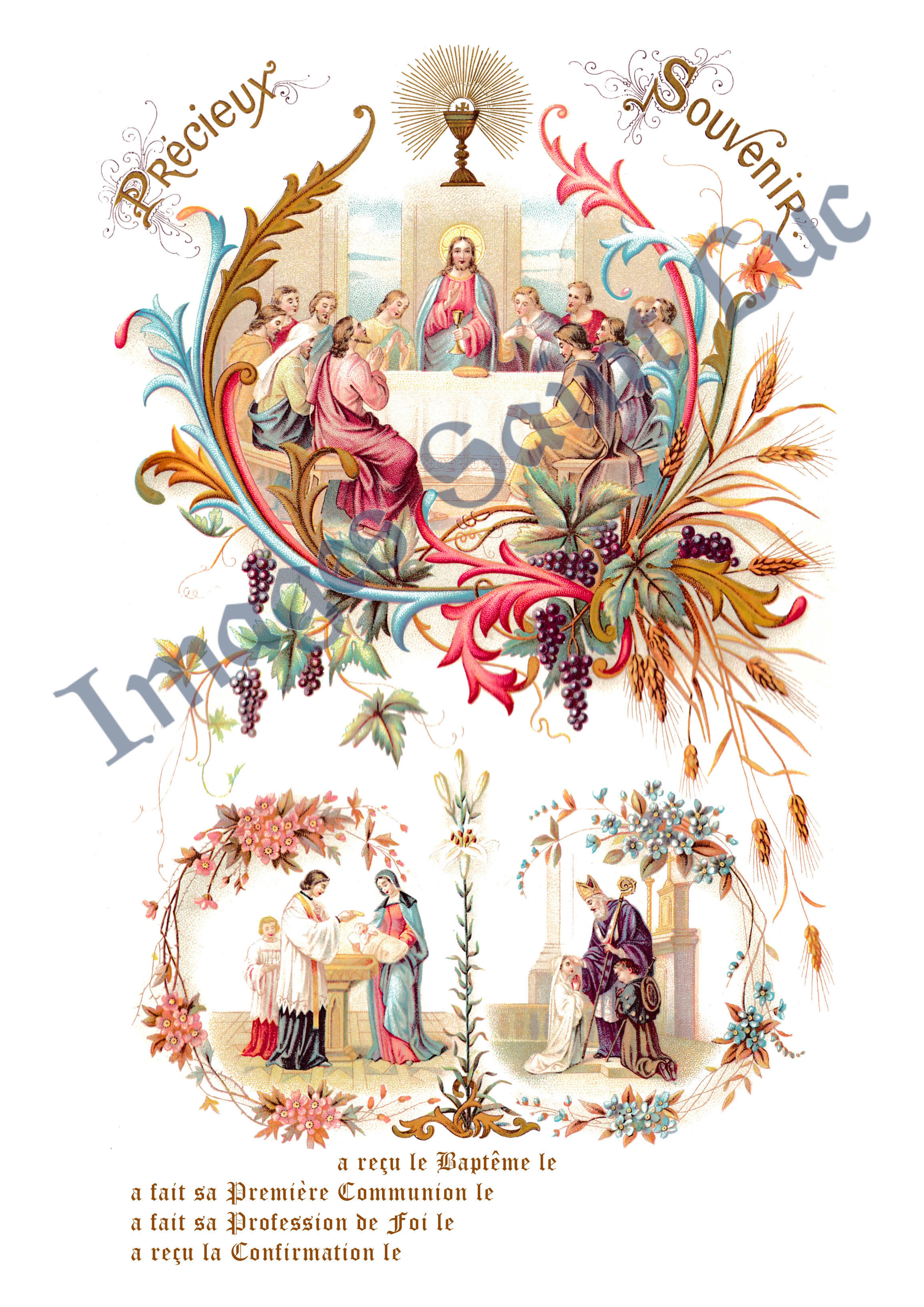Mémento Précieux Souvenir